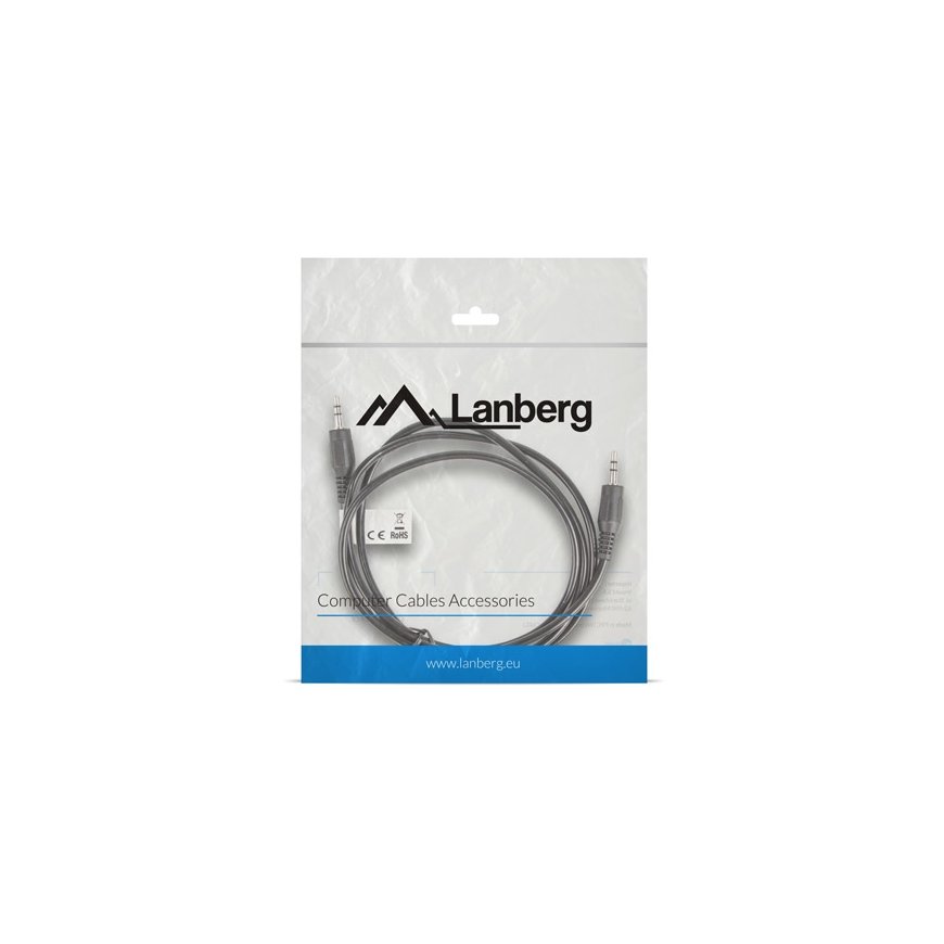 Lanberg CA-MJMJ-10CC-0012-BK аудио кабель 1,2 m 3,5 мм Черный – 4