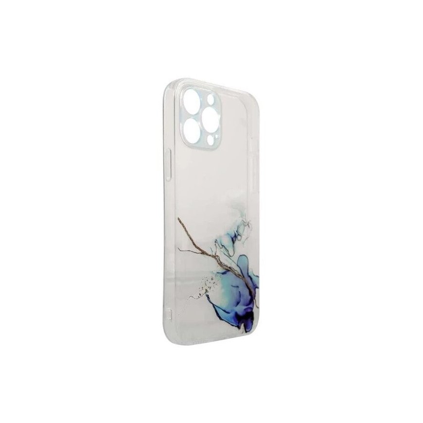 Чехол для телефона Fusion Marble для Samsung Galaxy A53 5G синего цвета