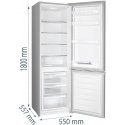 Gorenje RK4182PS4 Pastatomi 269 L E Sidabras