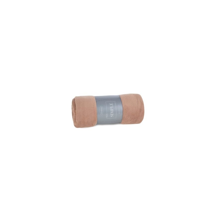 Eurofirany tekk/PAPRASTA1/C.BR 150X200 C.BROWN