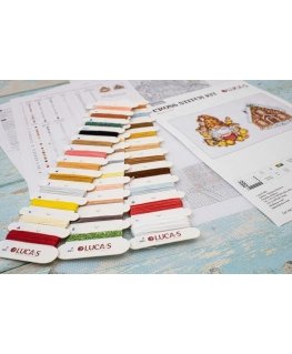 Luca S Cross-Stitch Kit Gnome and House SJK036