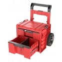 Q-Brick Tool Box with Wheels PRO 2.0 PLUS, 2 Drawers, QBRICK