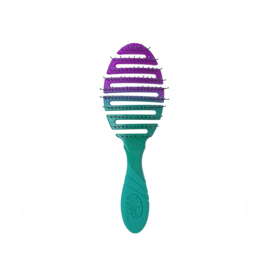 Wet Brush Pro Flex Dry Ombre Pieaugušo Lāpstiņveida matu suka Lillā, Trietilalumīnijs 1 pcs