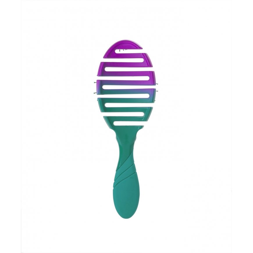 Wet Brush Pro Flex Dry Ombre Pieaugušo Lāpstiņveida matu suka Lillā, Trietilalumīnijs 1 pcs – 2