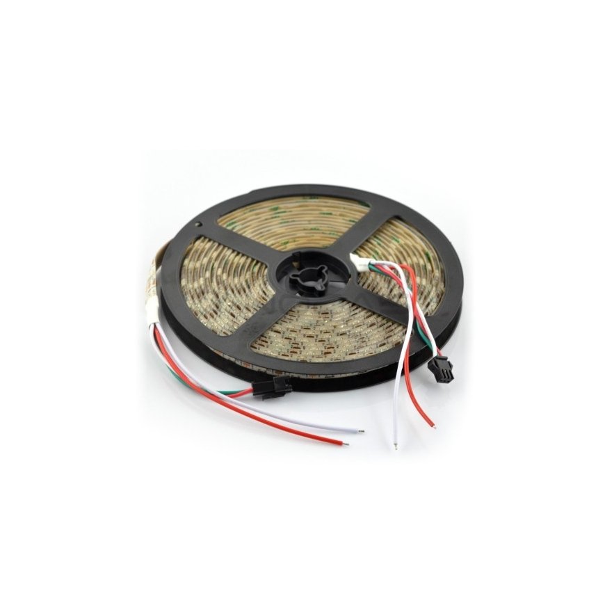OEM RGB LED strip WS2811 - digital, addressable - IP65 48 LEDs/m, 12W/m, 12V - 5m