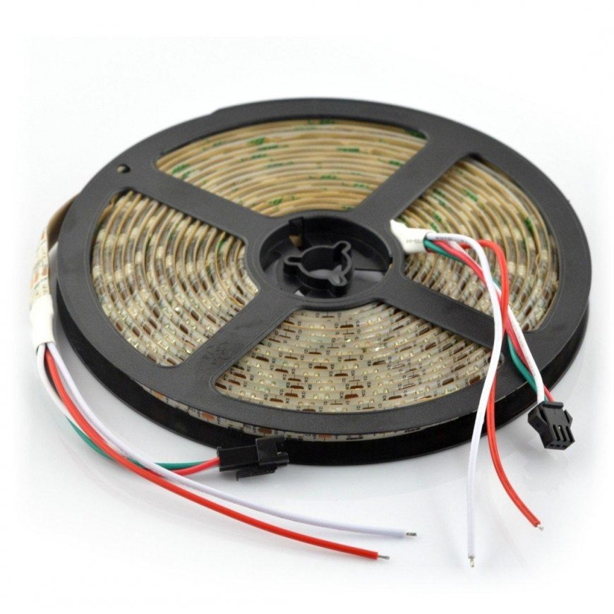 OEM RGB LED strip WS2811 - digital, addressable - IP65 48 LEDs/m, 12W/m, 12V - 5m – 2