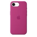 Apple iPhone 16e:n silikonikuori - fuksia Apple iPhone 16e:n silikonikuori - fuksia