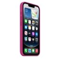 Apple iPhone 16e:n silikonikuori - fuksia Apple iPhone 16e:n silikonikuori - fuksia