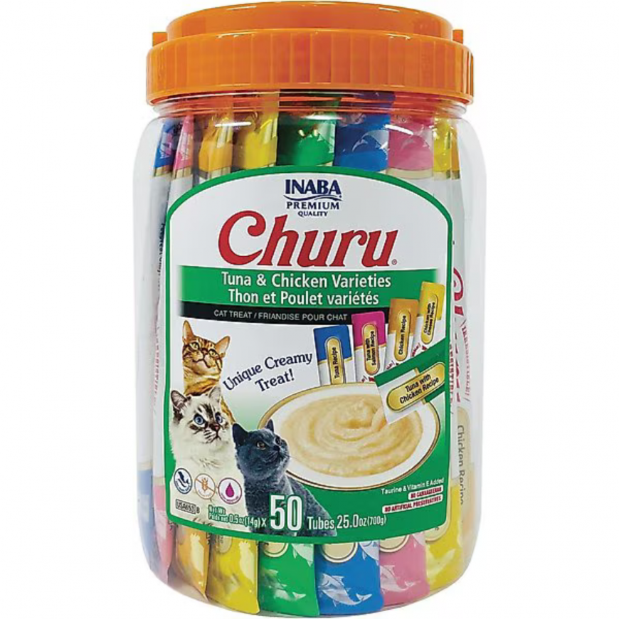 INABA Churu šķirnes vistas un tunzivis
