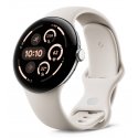 Google Pixel Watch 3 AMOLED 45 mm Цифровой Сенсорный экран Серебристый Wi-Fi GPS (спутниковый)