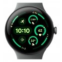Google Pixel Watch 3 AMOLED 45 mm Digitāls Skārienjūtīgais ekrāns Pelēks Wi-Fi GPS
