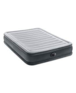 Intex DuraBeam Comfort Plush Mid-Rise Kaksoispatja Harmaa