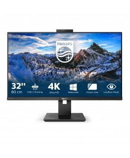 Philips P Line 329P1H/00 LED display 80 cm (31.5") 3840 x 2160 pikseļi 4K Ultra HD Melns