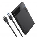 Ugreen 30848 cieto disku uzglabāšanas sistēma HDD/SSD korpuss Melns 2.5" Ugreen 30848 cieto disku uzglabāšanas sistēma HDD/SSD korpuss Melns 2.5"