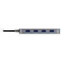 Deltaco UH-736 interface hub USB 3.2 Gen 1 (3.1 Gen 1) Type-A 5000 Mbit/s Black Deltaco UH-736 interface hub USB 3.2 Gen 1 (3.1 Gen 1) Type-A 5000 Mbit/s Black