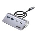 UNITEK ХАБ USB-C 2X USB-C 2X USB-A 5ГБ/С АЛЮМИНИЙ UNITEK ХАБ USB-C 2X USB-C 2X USB-A 5ГБ/С АЛЮМИНИЙ