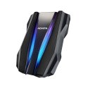 ADATA HD770G ārējais cietais disks 1 TB 2.5" 3.2 Gen 1 (3.1 Gen 1) Melns ADATA HD770G ārējais cietais disks 1 TB 2.5" 3.2 Gen 1 (3.1 Gen 1) Melns