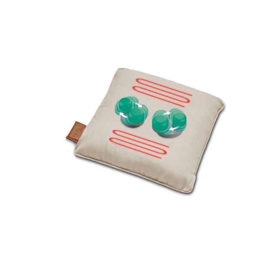 Beurer MG 139 beige Shiatsu-Massagekissen