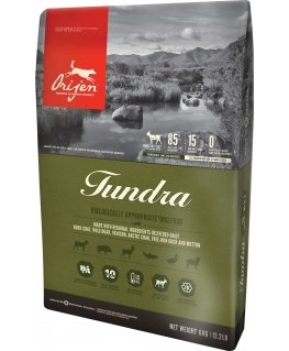 Orijen Tundra 6 kg Aikuinen Vuohi, Villisika, Ankka