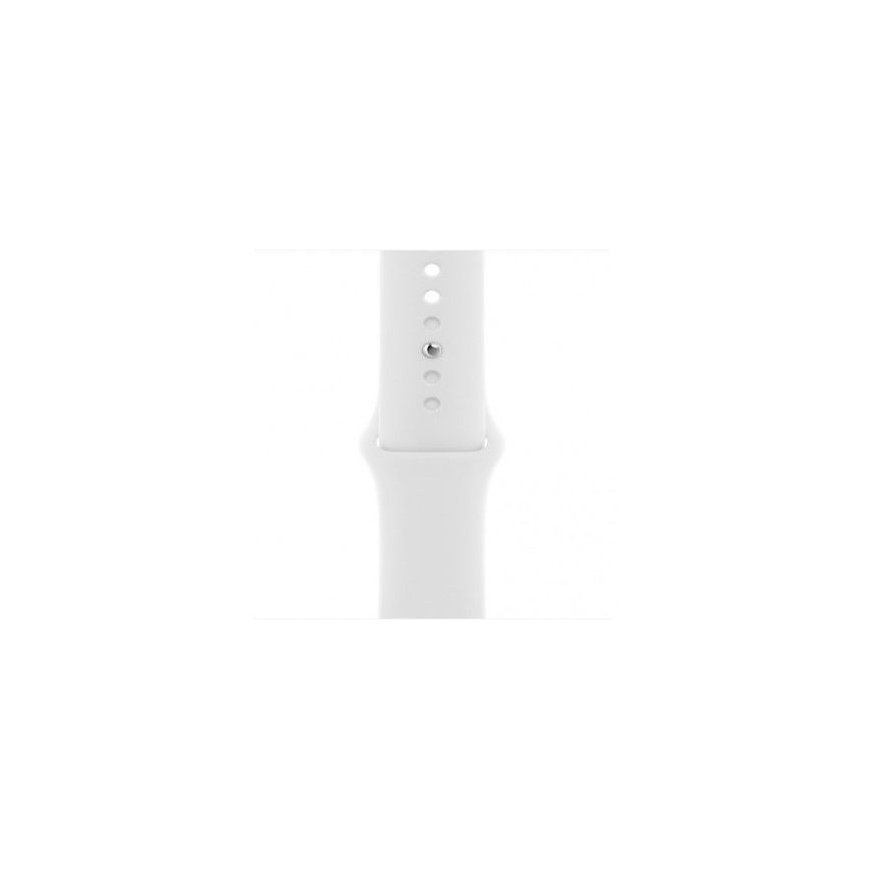 Universal JM LIQUID SILICONE case for Apple watch band 38/40/4 White