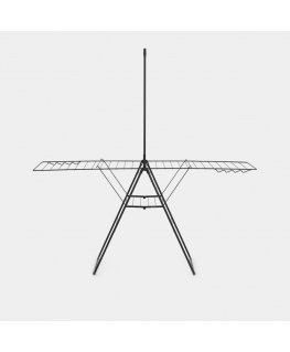 Brabantia 403521 kuivausrumpu Lattialla seisova teline musta