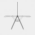 Brabantia 403521 statīvs un plaukts veļas žāvēšanai Uz grīdas novietojams žāvētājs Melns Brabantia 403521 statīvs un plaukts veļas žāvēšanai Uz grīdas novietojams žāvētājs Melns