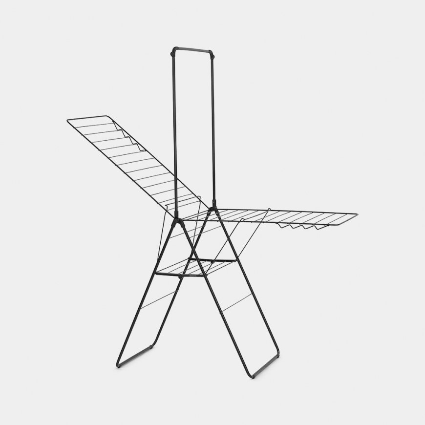 Brabantia 403521 laundry drying rack/line Floor-standing rack Black – 2