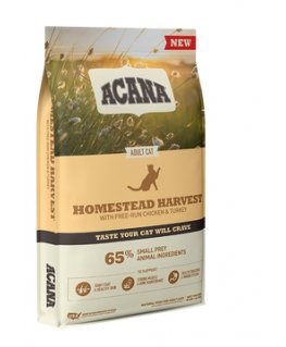 Acana Homestead Harvest сухой корм для кошек 4,5 kg Взрослый Курица