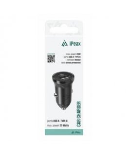 iPeax CL-03 PD USB-C / USB Car Charger 20W