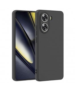 Xiaomi Poco X7 Pro 5G -silikoonikotelo musta