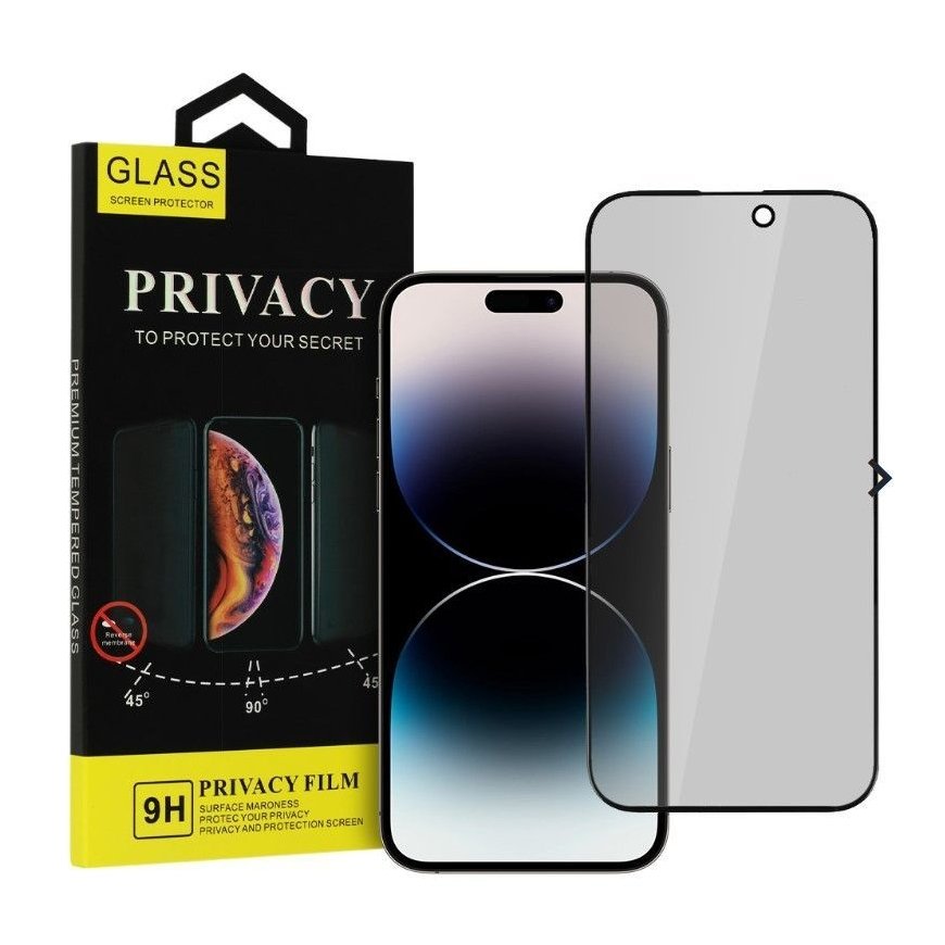 Samsung GALAXY A56 5G Temperētais Privātuma Stikls Melns