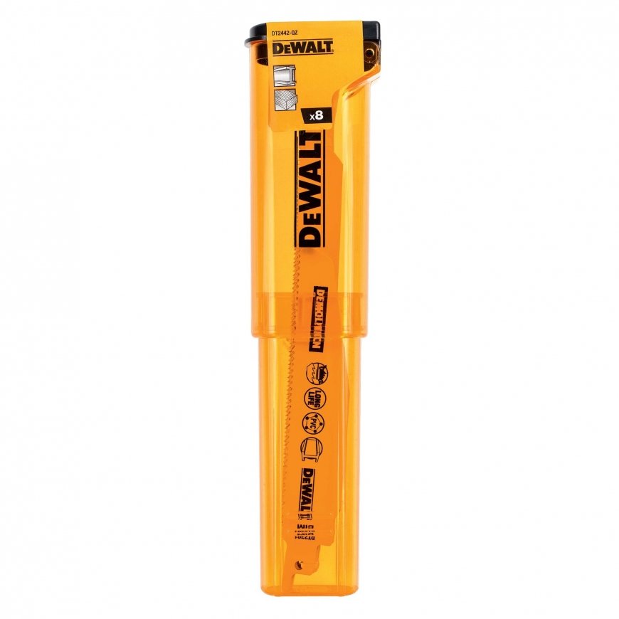 DeWALT DT2442-QZ finierzāģis/zobenzāģa asmens 8 pcs