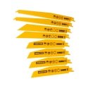 DeWALT DT2442-QZ finierzāģis/zobenzāģa asmens 8 pcs DeWALT DT2442-QZ finierzāģis/zobenzāģa asmens 8 pcs