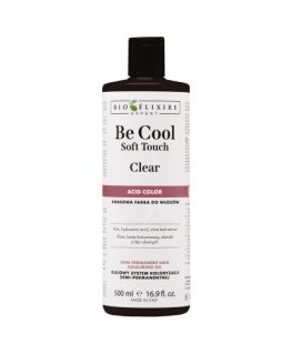 Bioelixire Be Cool Soft Touch Clear - juuksevärv happelise koostisega, 500ml