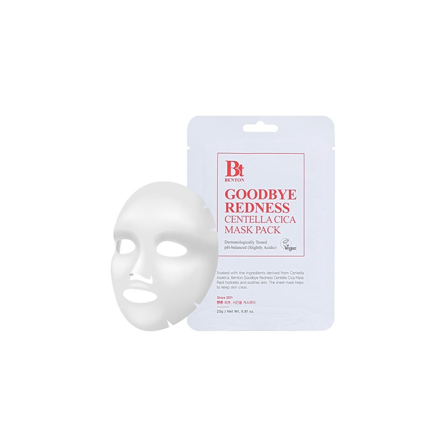 Headus Redness Centella Cica Mask Pack - Rahustav lehtmask