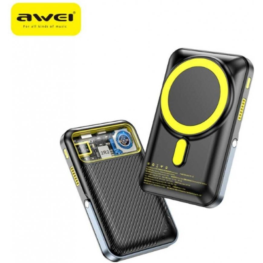 Awei PA-10 10000mAh external battery inductive MagSafe black