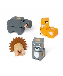 Melissa & Doug MDT BBN Blockables Woodland Crtrs GML