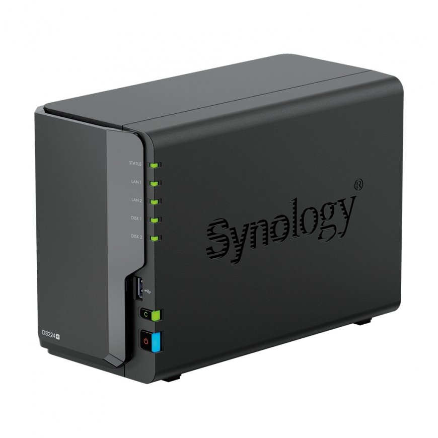 Synology DiskStation DS224+ NAS/storage server Desktop Intel® Celeron® J4125 2 GB DDR4 0 TB Black – 2