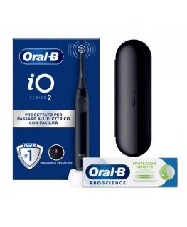 Oral-B iO2 Aikuinen Värisevä hammasharja musta
