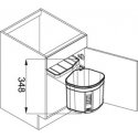 Franke Sorter Mini 17 L Suorakulmainen Muovi musta Franke Sorter Mini 17 L Suorakulmainen Muovi musta
