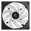 DeepCool FD14 ARGB 3 in 1 Kompiuterio korpusui Ventiliatorius 14 cm Juoda, Balta 3 vnt DeepCool FD14 ARGB 3 in 1 Kompiuterio korpusui Ventiliatorius 14 cm Juoda, Balta 3 vnt