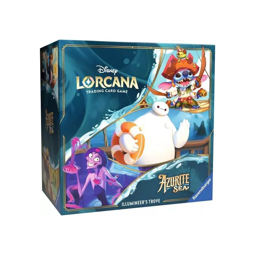 Ravensburger Disney Lorcana Azurite Sea 10 min Kāršu spēle Kolekcijas sastāvdaļa