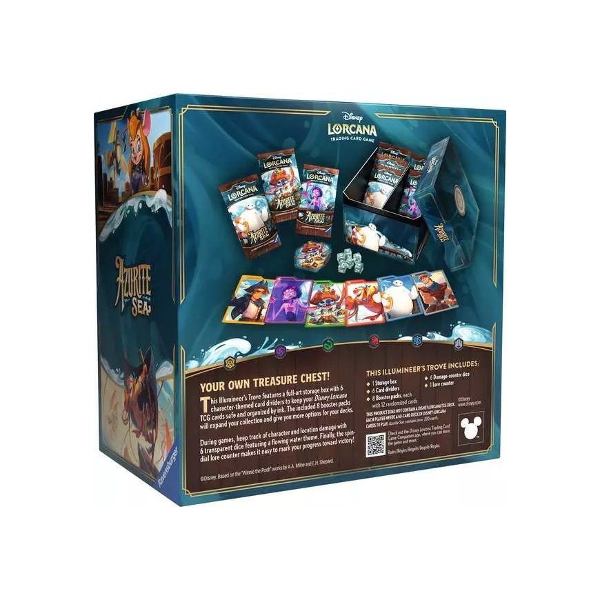 Ravensburger Disney Lorcana Azurite Sea 10 min Korttipeli Keräilykorttipeli – 2