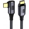 PremiumCord KU4CU03 USB-kaapeli USB4 Gen 3x2 0,3 m USB C musta, Harmaa PremiumCord KU4CU03 USB-kaapeli USB4 Gen 3x2 0,3 m USB C musta, Harmaa