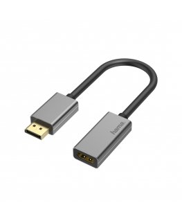 Hama 00200329 video cable adapter DisplayPort HDMI Black
