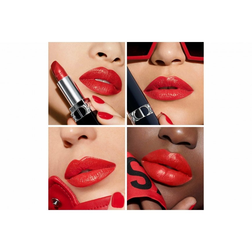 Dior Rouge 3,5 g 999 Metallic Finish Metalizēts – 4
