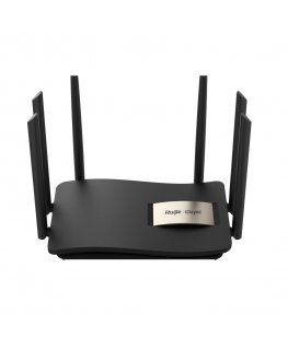 Ruijie Networks RG-EW1200G PRO беспроводной маршрутизатор Гигабитный Ethernet Двухдиапазонный (2,4Ггц/5Ггц) Черный