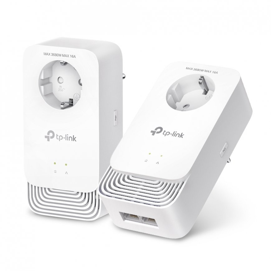 TP-Link PG2400P KIT сетевой адаптер PowerLine 1428 Мбит/с Подключение Ethernet Белый 2 шт