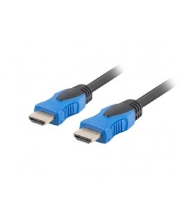 Lanberg CA-HDMI-20CU-0010-BK HDMI-kaapeli 1 m HDMI-tyyppi A (vakio) musta