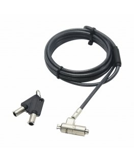 DICOTA D31886 cable lock Black, Silver 2 m